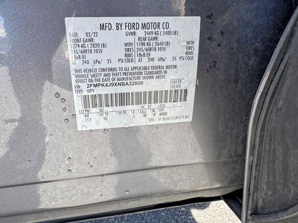 2022 FORD EDGE SEL