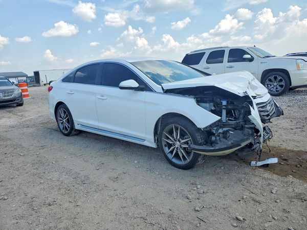 2017 HYUNDAI SONATA — Passenger 3/4