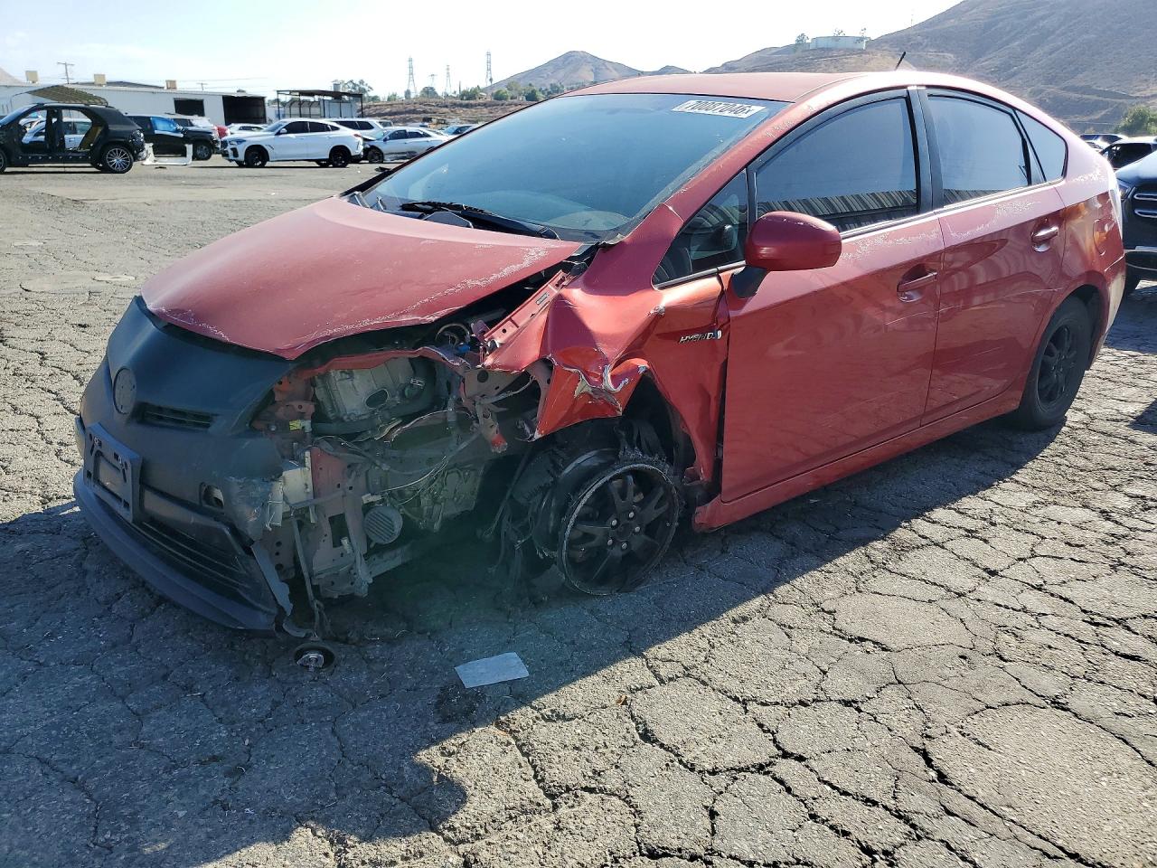 2012 TOYOTA PRIUS — Front 3/4