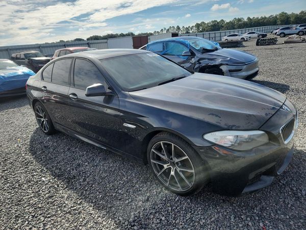 2013 BMW 5 SERIES — Passenger 3/4