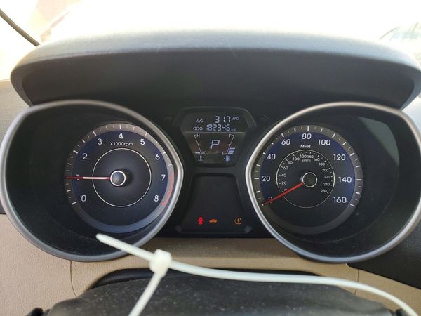 2012 HYUNDAI ELANTRA GLS(Middle grade) — ODOM