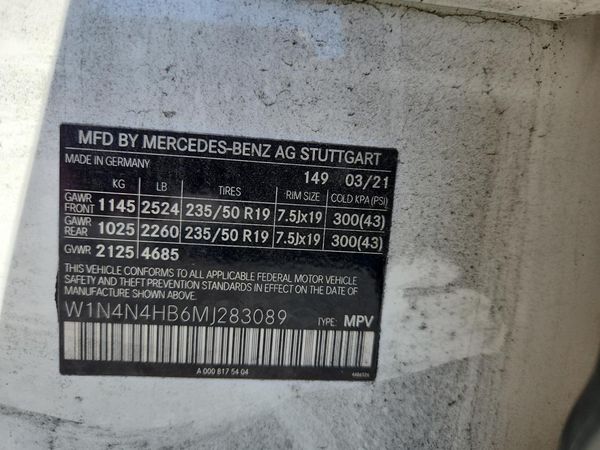 2021 MERCEDES-BENZ GLA GLA250-4M — VINS