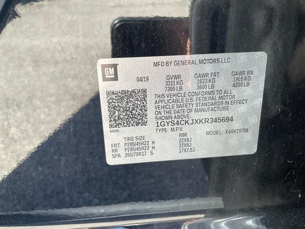2019 CADILLAC ESCALADE Premium Luxury