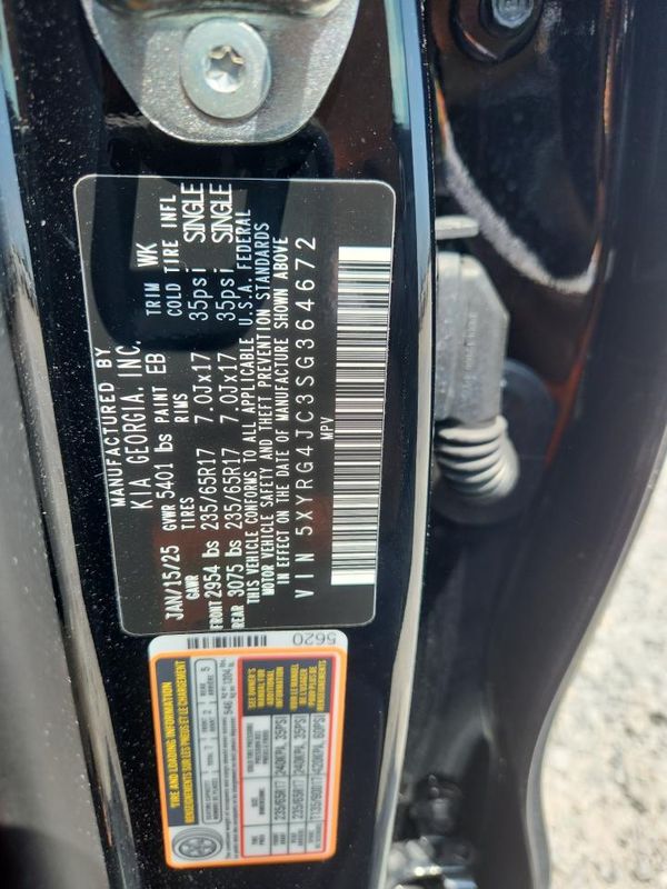 2025 KIA SORENTO