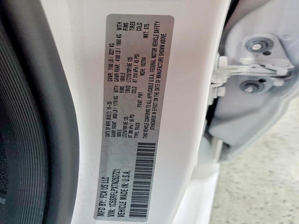 2026 RAM 1500 Rebel — VINS
