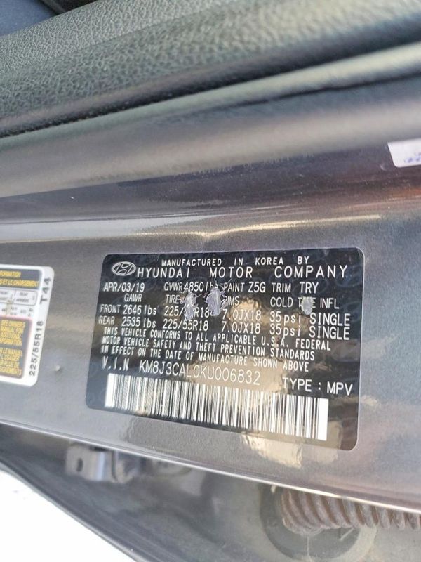 2019 HYUNDAI TUCSON