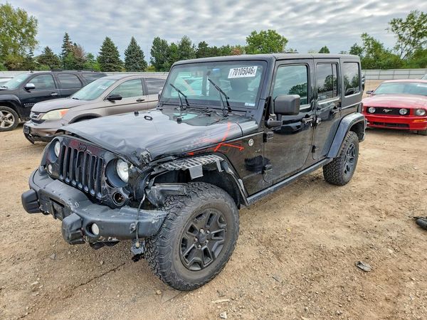 2016 JEEP WRANGLER UNLIMITED — DSFA — Front 3/4