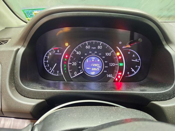 2012 HONDA CRV EX-L — ODOM