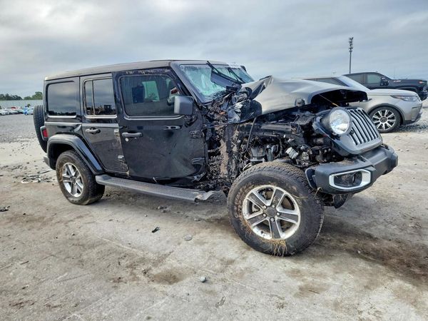 2022 JEEP WRANGLER Unlimited Sahara — Passenger 3/4