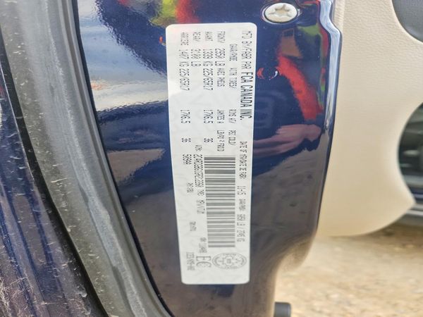 2016 DODGE GRAND CARAVAN — VINS