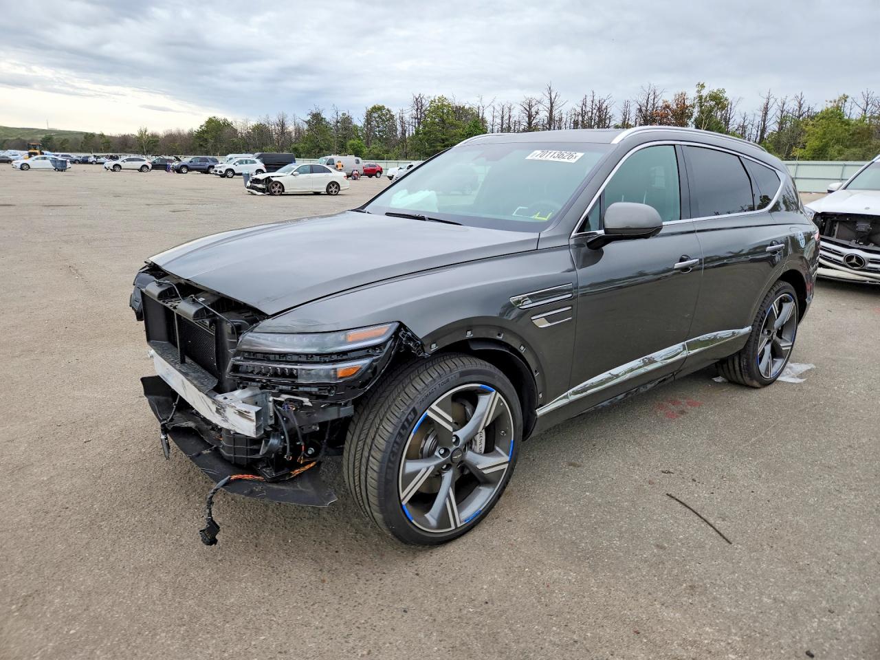 2025 GENESIS GV80 3.5T Prestige — Front 3/4