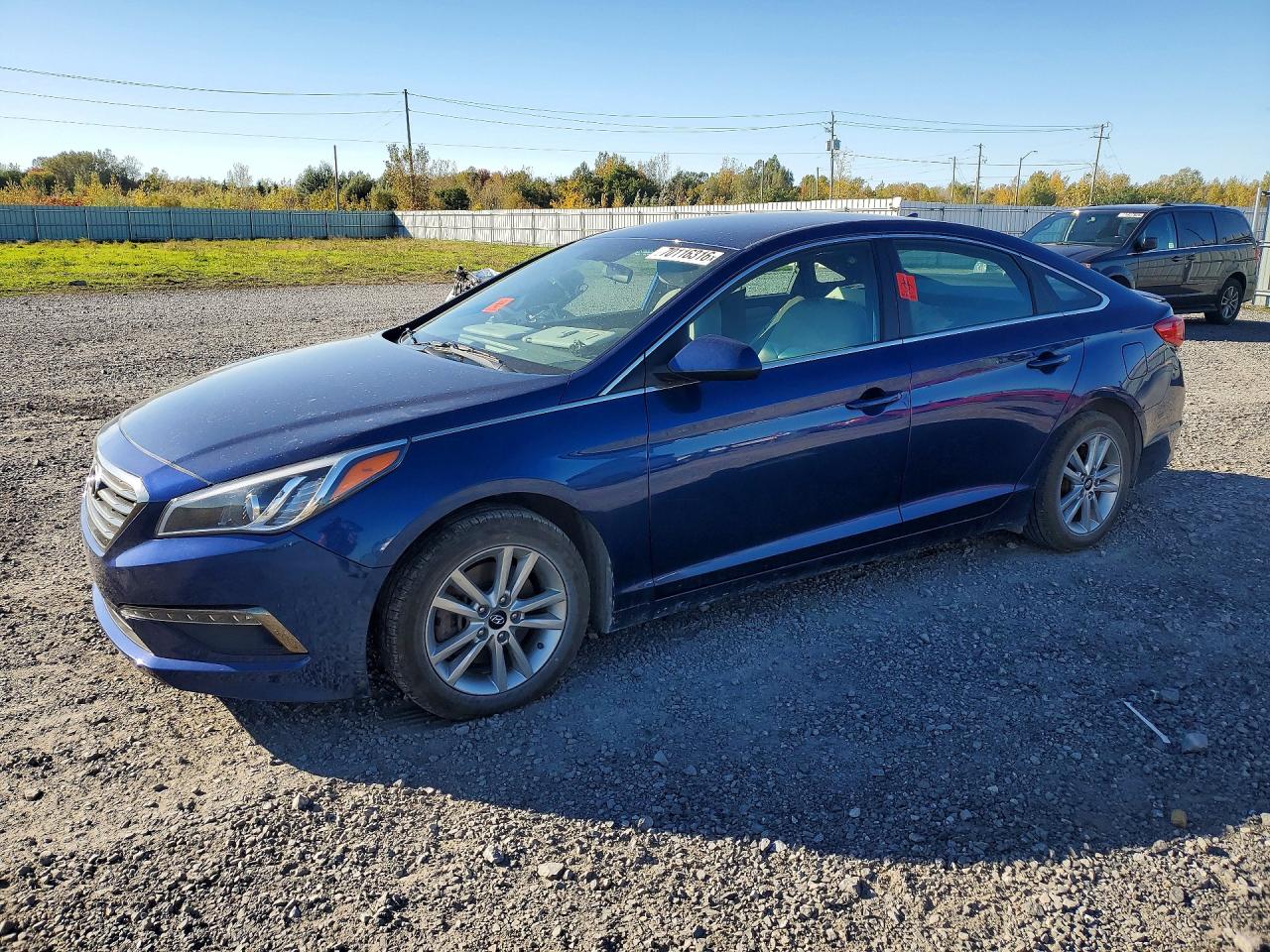 2015 HYUNDAI SONATA SE, ECO — Front 3/4
