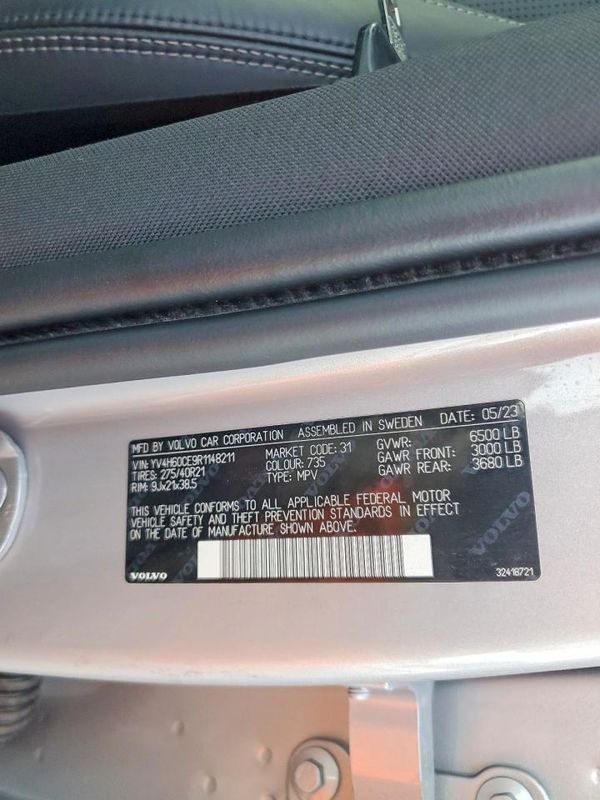 2024 VOLVO XC90 Plus Bright — VINS