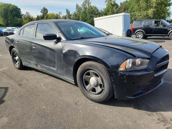 2012 DODGE CHARGER Police — Passenger 3/4