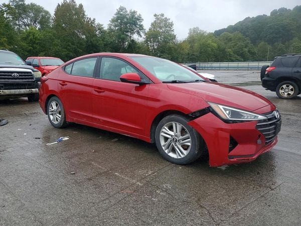 2019 HYUNDAI ELANTRA — Passenger 3/4