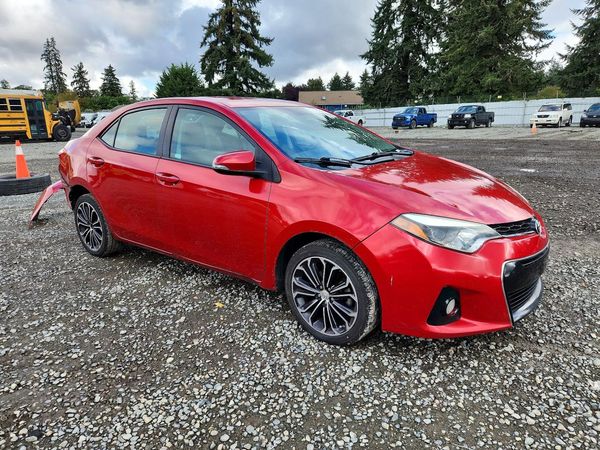 2015 TOYOTA COROLLA L/LE — Passenger 3/4