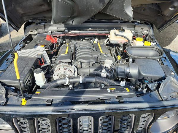 2023 JEEP WRANGLER — Engine bay