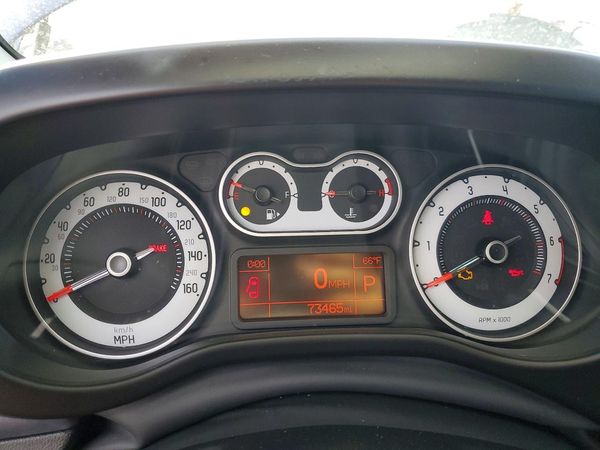 2017 FIAT 500 TREKKING — ODOM