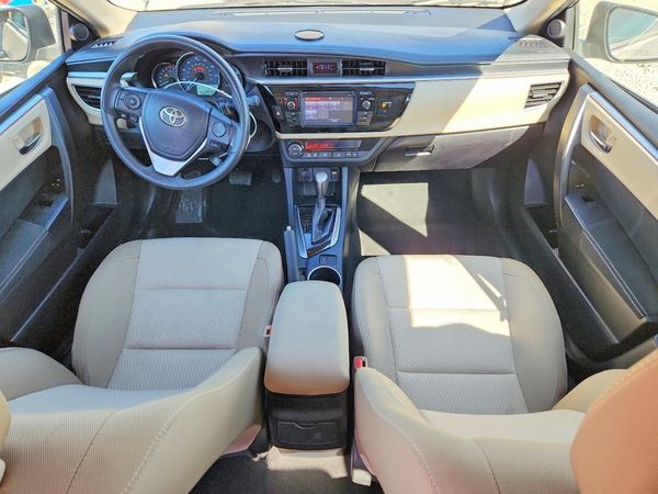 2016 TOYOTA COROLLA L/LE — CKPT