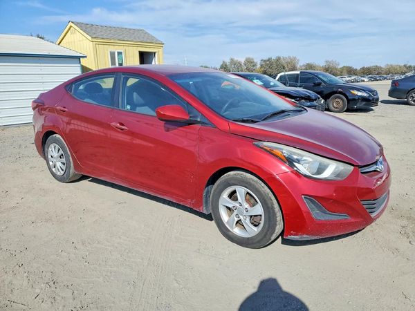 2016 HYUNDAI ELANTRA — Passenger 3/4