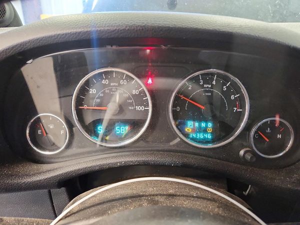 2012 JEEP WRANGLER Sahara — ODOM