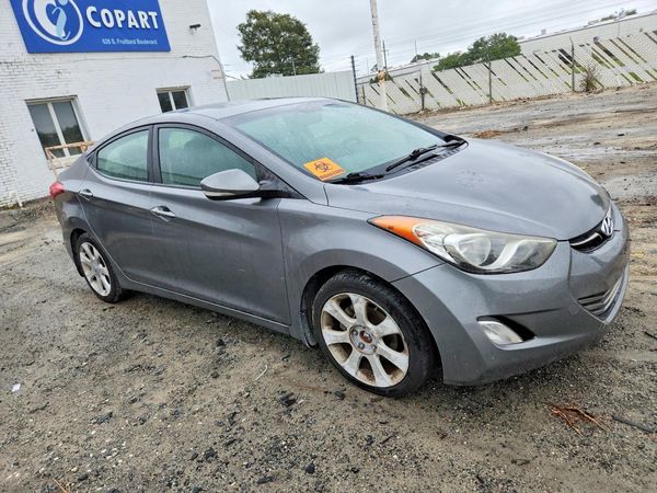 2012 HYUNDAI ELANTRA GLS(Middle grade) — Passenger 3/4
