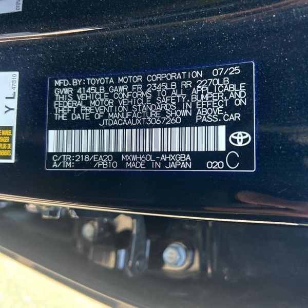 2026 TOYOTA PRIUS