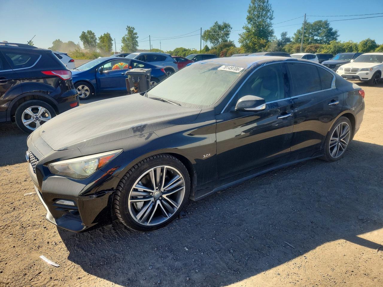 2017 INFINITI Q50 — Front 3/4