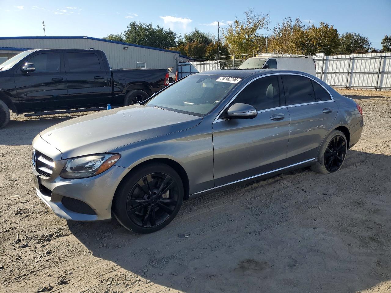 2015 MERCEDES-BENZ C 4-MATIC — Front 3/4