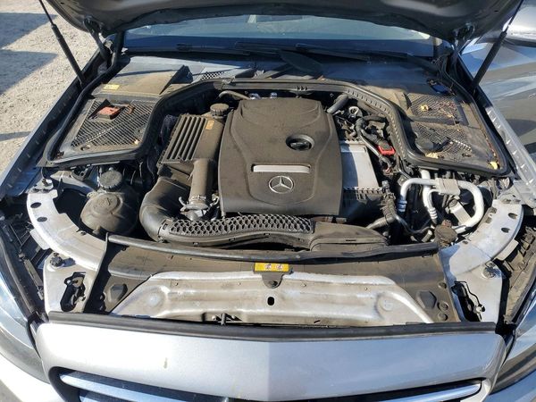 2015 MERCEDES-BENZ C 4-MATIC — Engine bay