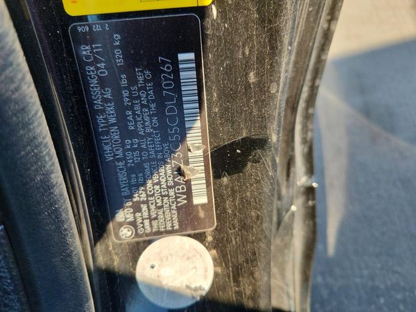 2012 BMW 650 — VINS