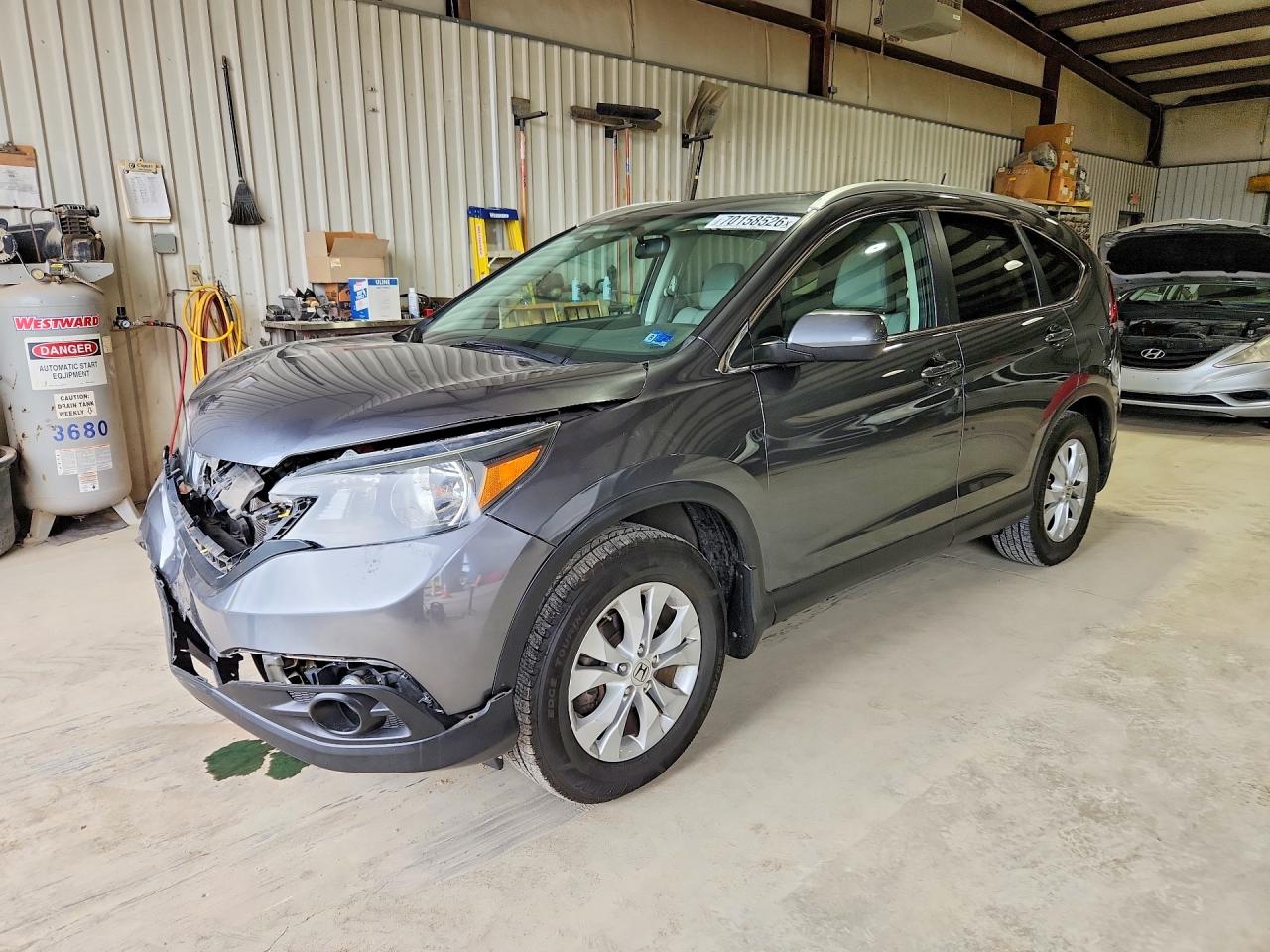 2013 HONDA CRV EX-L — Front 3/4