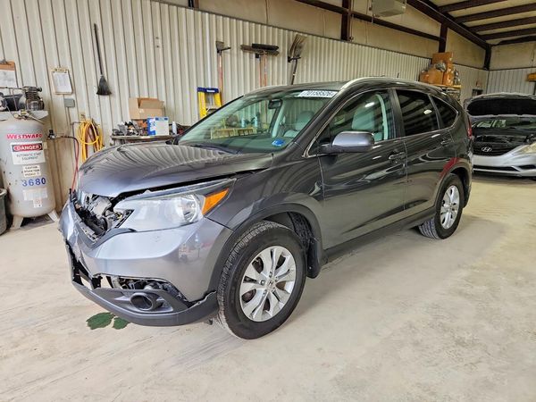 2013 HONDA CRV EX-L — Front 3/4