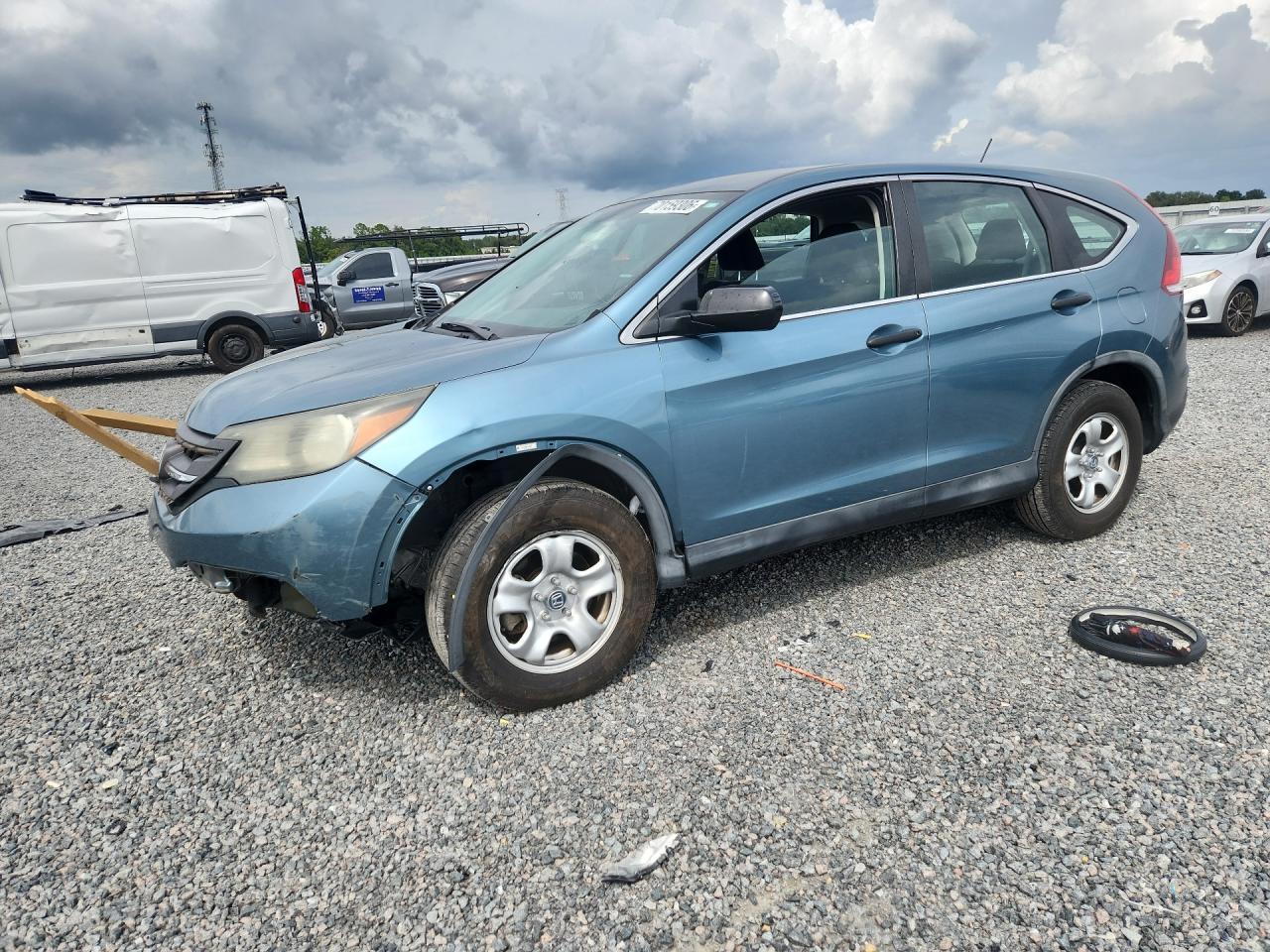 2014 HONDA CRV LX — Front 3/4