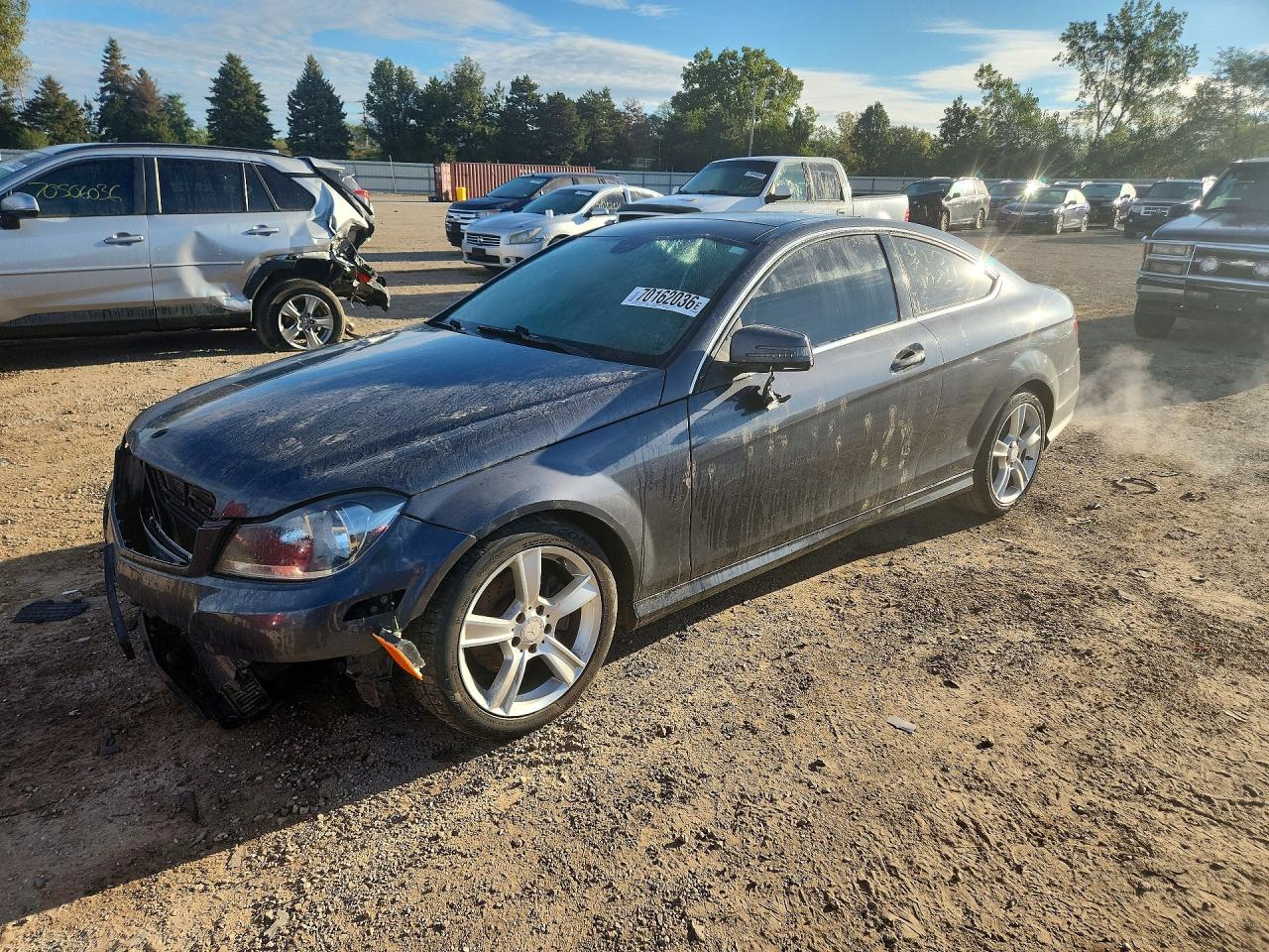 2013 MERCEDES-BENZ C C250 — Front 3/4