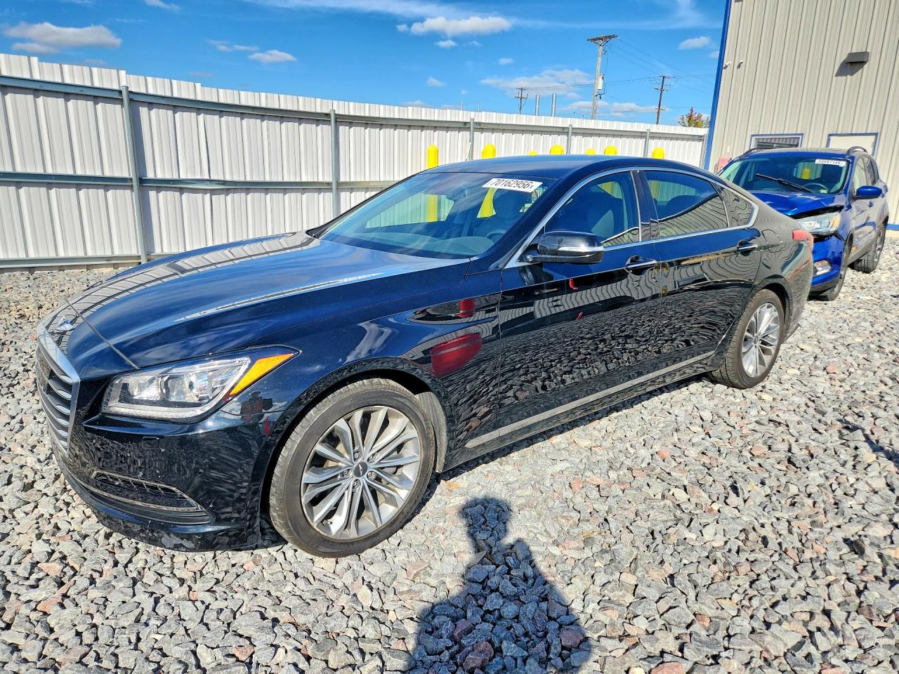 2017 GENESIS G80 — Front 3/4