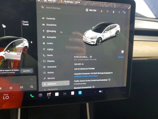 2020 TESLA MODEL 3 — ODOM