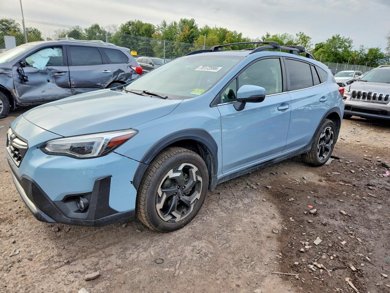 2021 SUBARU CROSSTREK Limited+NAVI+ES+BSD — Front 3/4