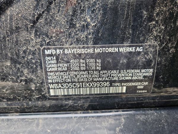 2014 BMW 328 xDrive — VINS