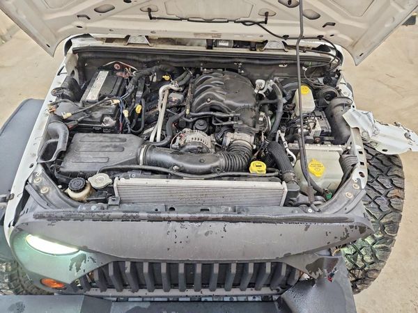 2013 JEEP WRANGLER Sport — Engine bay