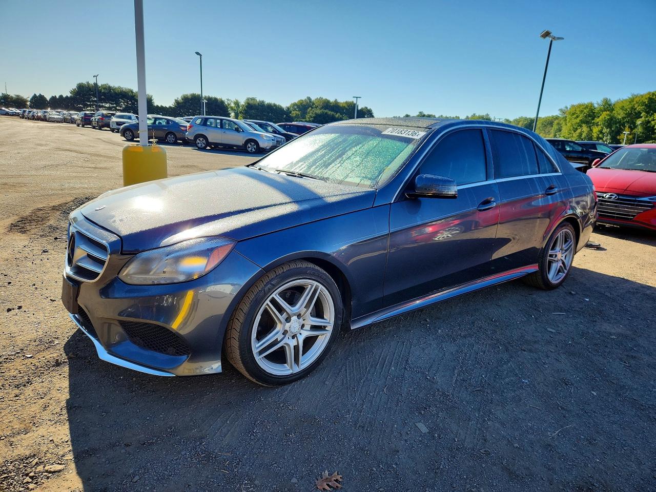 2014 MERCEDES-BENZ E E350 — Front 3/4