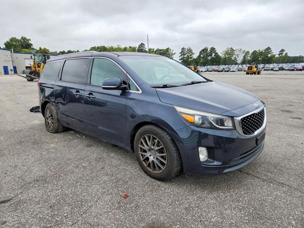 2015 KIA SEDONA GLS - Middle level — Passenger 3/4