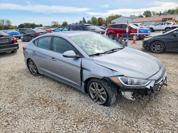 2017 HYUNDAI ELANTRA — Passenger 3/4