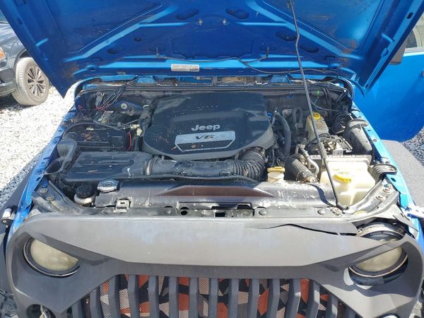 2015 JEEP WRANGLER Sport — Engine bay