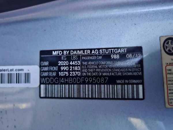 2013 MERCEDES-BENZ C C250