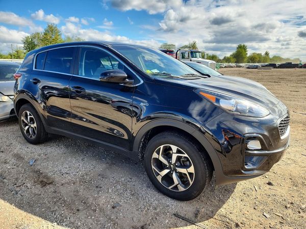 2021 KIA SPORTAGE LX — Passenger 3/4