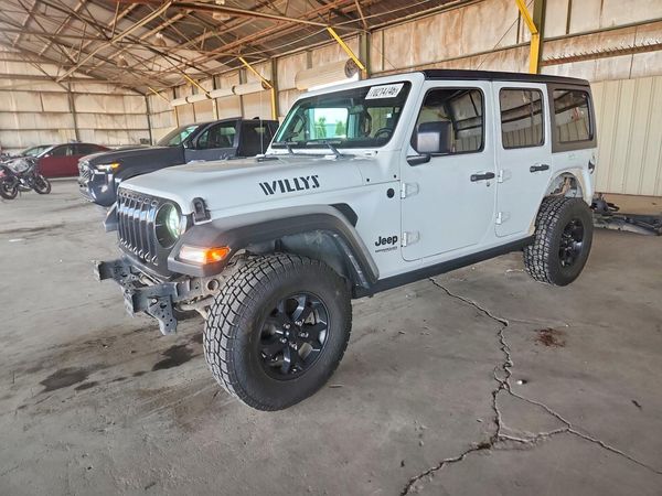 2022 JEEP WRANGLER UNLIMITED — DSFA — Front 3/4