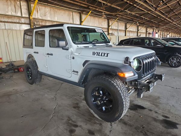 2022 JEEP WRANGLER UNLIMITED Unlimited Sport — Passenger 3/4