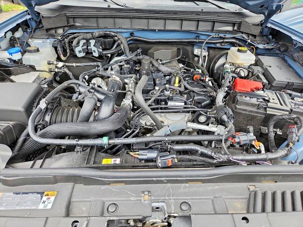 2024 FORD BRONCO — Engine bay