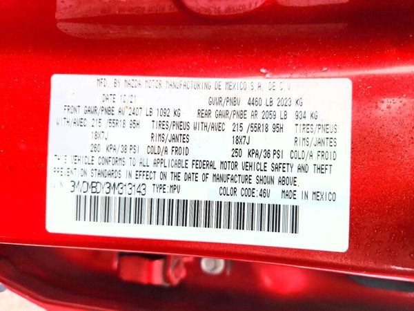2021 MAZDA CX-30 Premium Package — VINS